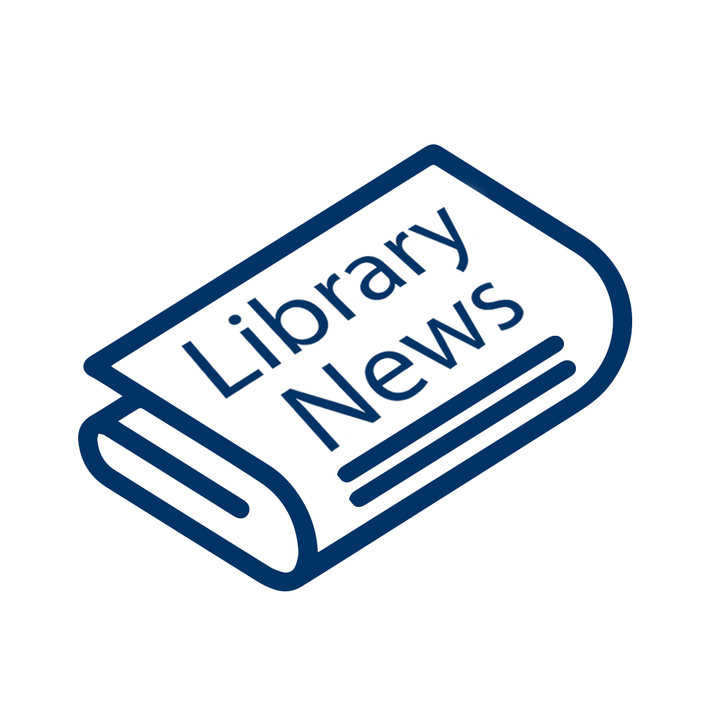 Newsletter with "Library News" headline