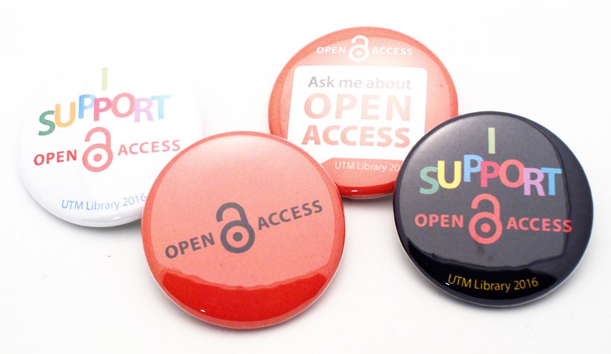 open access week buttons