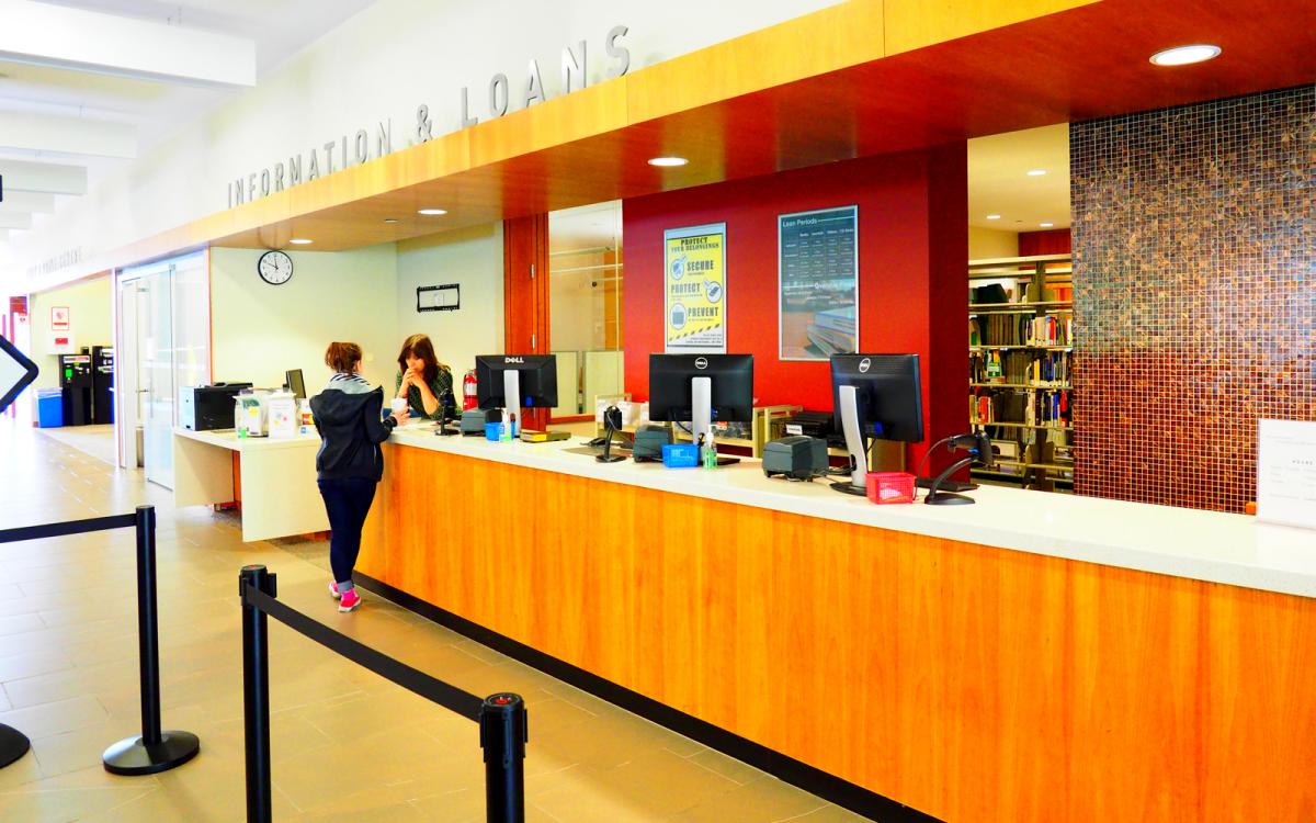 Information and Loans desk